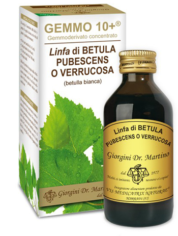 GEMMO 10+ BETULLA B LINFA 100 ML LIQUIDO ANALCOLICO - latuafarmacia.org