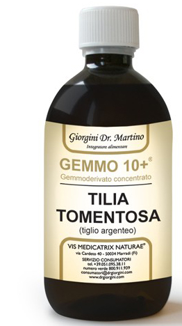 GEMMO 10+ TIGLIO ARGENTEO LIQUIDO ANALCOLICO 500 ML - latuafarmacia.org