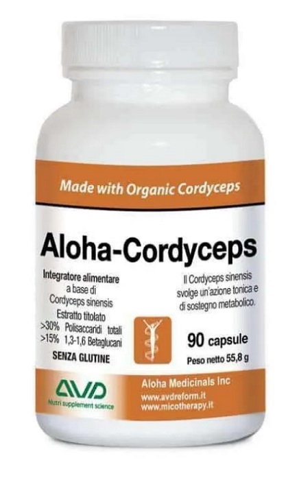 ALOHA CORDYCEPS 90 CAPSULE - latuafarmacia.org