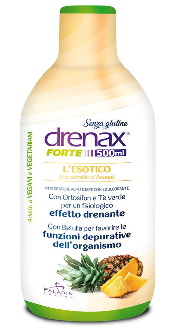 DRENAX FORTE L'ESOTICO CON ESTRATTO D'ANANAS 500 ML - latuafarmacia.org
