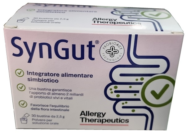 SYNGUT 30 BUSTINE DI LIOFILIZZATO DA 2,5 G IN ASTUCCIO 75 G - latuafarmacia.org