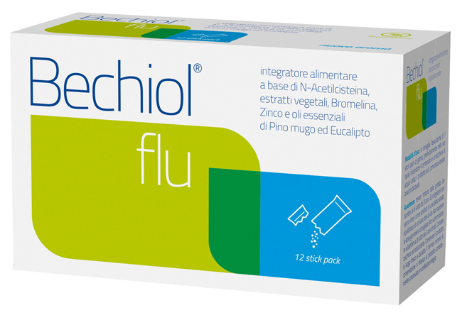 BECHIOL FLU 12 BUSTINE STICK PACK - latuafarmacia.org