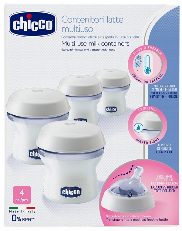 CHICCO CONTENITORE LATTE STEP UP NEW - latuafarmacia.org