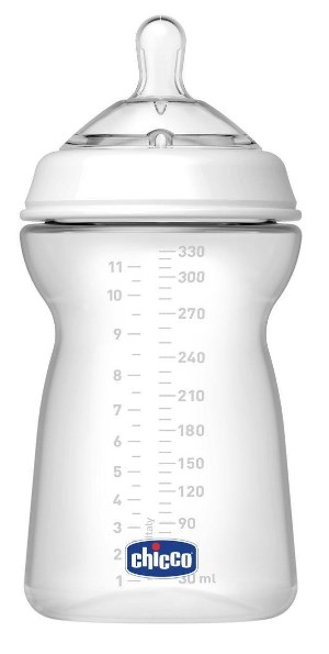 CHICCO BIBERON NATURAL FEEL 6 MESI+330 ML VELOCE - latuafarmacia.org