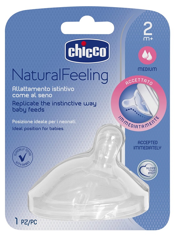 CHICCO TETTARELLA STEPUP NEW 2M+ FLUSSO MEDIO - latuafarmacia.org