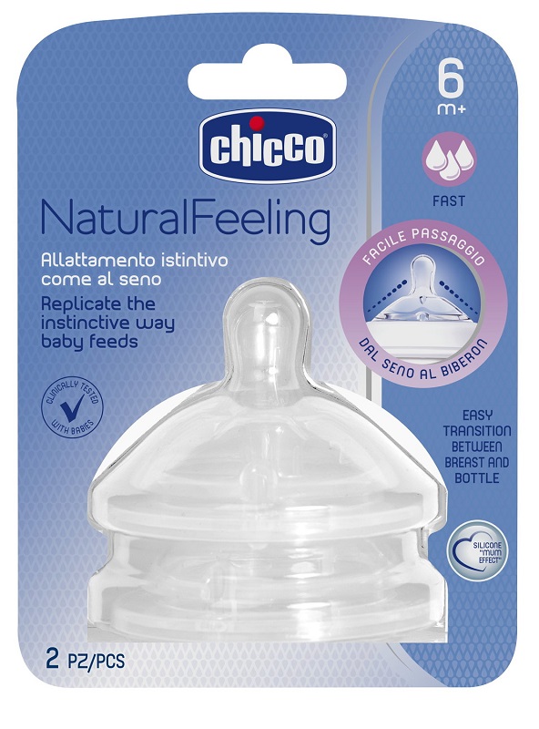 CHICCO TETTARELLA STEPUP NEW 6M+ FLUSSO VELOCE - latuafarmacia.org