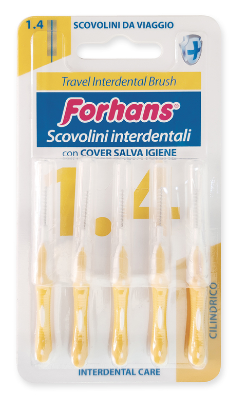 FORHANS TRAVEL INTERDENTAL BRUSH 1,4 - latuafarmacia.org