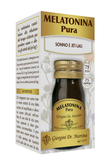MELATONINA PURA 75 PASTIGLIE - latuafarmacia.org