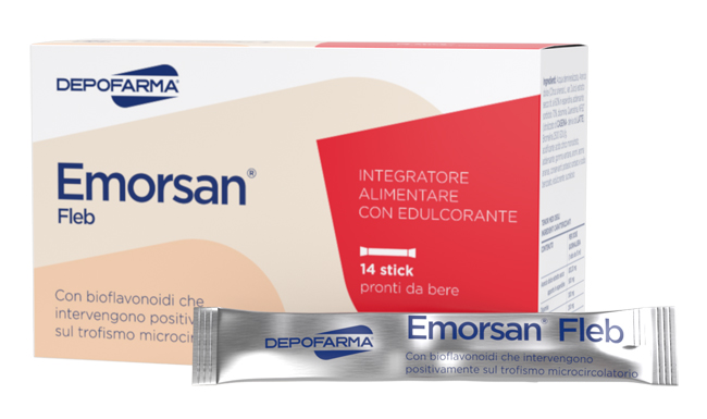 EMORSAN FLEB 14 STICK PACK DA 15 ML - latuafarmacia.org