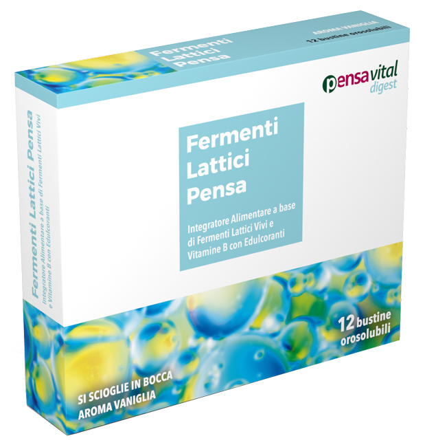 FERMENTI LATTICI VIVI E VITAMINE B 12 VANIGLIA BUSTINE OROSOLUBILI - latuafarmacia.org