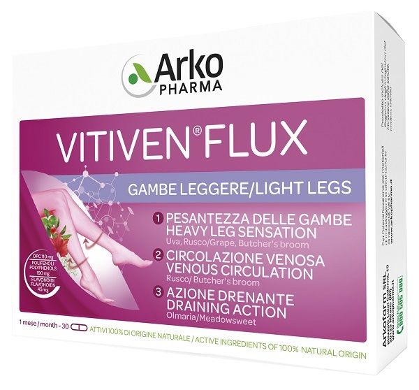 VITIVEN FLUX 30 CAPSULE - latuafarmacia.org