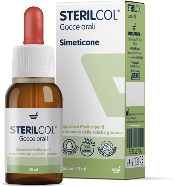 STERILCOL GOCCE ORALI SOSPENSIONE GASTROFUNZIONALE FLACONCINO 20 ML - latuafarmacia.org