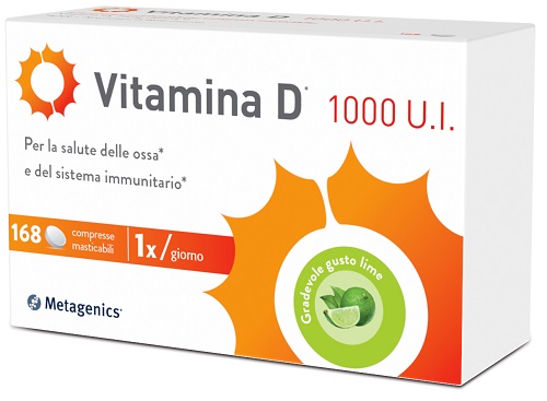 VITAMINA D 1000 UI 168 COMPRESSE MASTICABILI - latuafarmacia.org