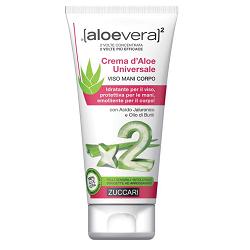 ALOEVERA2 CREMA D'ALOE UNIVERSALE VISO MANI E CORPO 75 ML - latuafarmacia.org