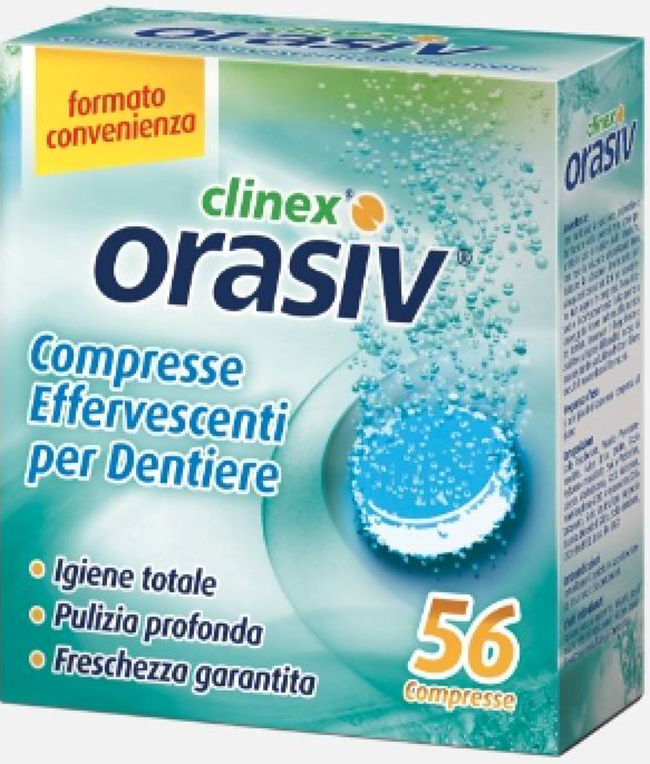 ORASIV CLINEX 56 COMPRESSE EFFERVESCENTI - latuafarmacia.org
