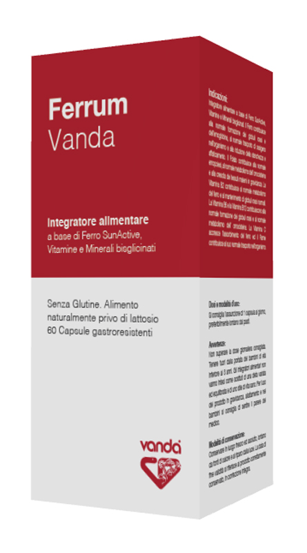 FERRUM VANDA 60 CAPSULE - latuafarmacia.org