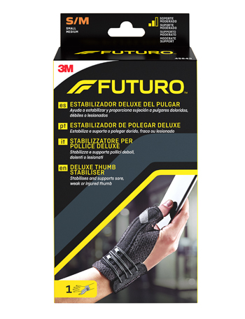 STABILIZZATORE PER POLLICE FUTURO NERO SMALL/MEDIUM 1 PEZZO - latuafarmacia.org
