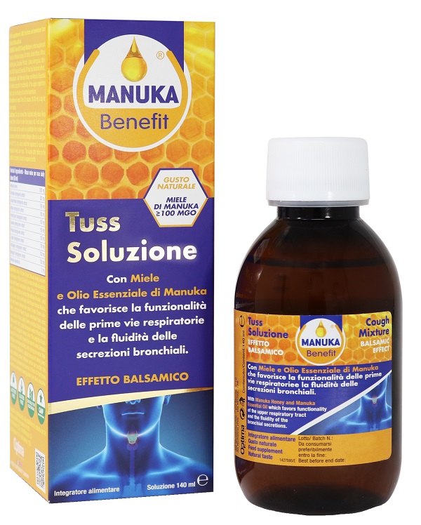 MANUKA BENEFIT TUSS SOLUZIONE 140 ML - latuafarmacia.org