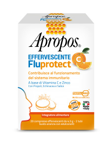 APROPOS FLUPROTECT EFFERVESCENTE C 20 COMPRESSE - latuafarmacia.org