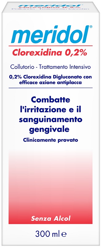 MERIDOL CLOREXIDINA 0,2% COLLUTORIO 300 ML - latuafarmacia.org