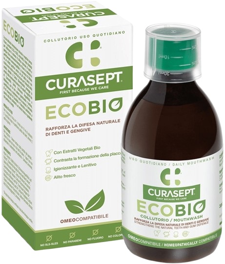 CURASEPT COLLUTORIO ECOBIO 300 ML PHARMADENT - latuafarmacia.org