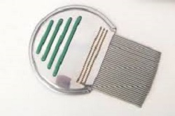 PETTINE ACCIAIO PER RIMOZIONE PIDOCCHI - latuafarmacia.org