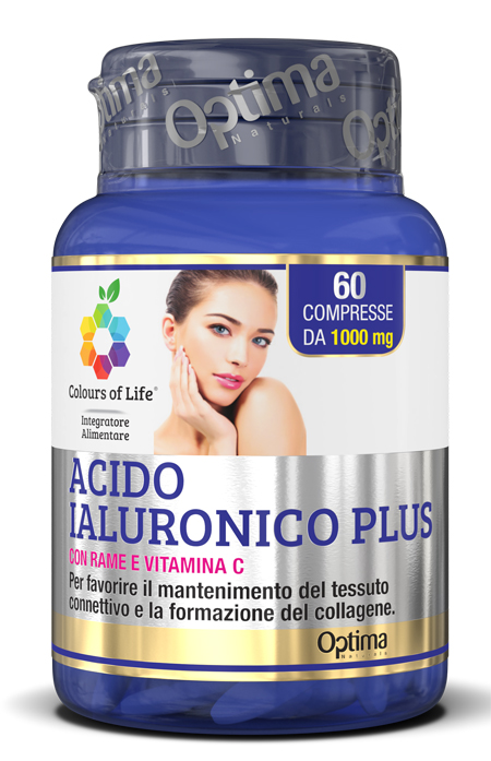 COLOURS OF LIFE ACIDO IALURONICO PLUS 60 COMPRESSE 1000 MG - latuafarmacia.org