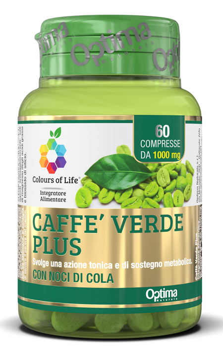 COLOURS OF LIFE CAFFE' VERDE PLUS 60 COMPRESSE 1000MG - latuafarmacia.org
