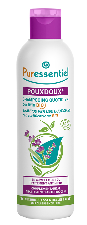 PURESSENTIEL SHAMPOO POUXDOUX ANTI-PIDOCCHI 200 ML - latuafarmacia.org