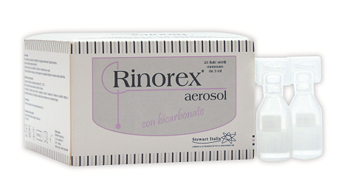 FIALA PER AEROSOL RINOREX BICARBONATO 25 FIALE 3 ML - latuafarmacia.org