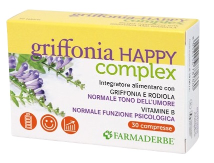 GRIFFONIA HAPPY COMPLEX 30 COMPRESSE - latuafarmacia.org