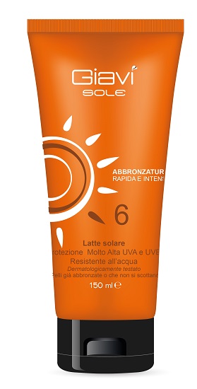 GIAVI SOLE LATTE CORPO SPF6 150 ML - latuafarmacia.org