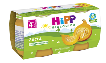 HIPP BIO HIPP BIO OMOGENEIZZATO ZUCCA 2X80 G - latuafarmacia.org