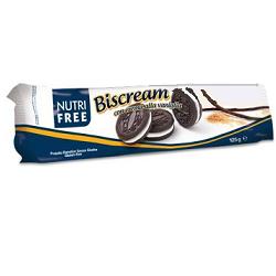 NUTRIFREE BISCREAM CON CREMA ALLA VANIGLIA 125 G - latuafarmacia.org