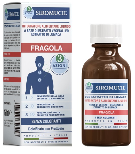 SIROMUCIL 3 AZIONI FRAGOLA 150 ML - latuafarmacia.org