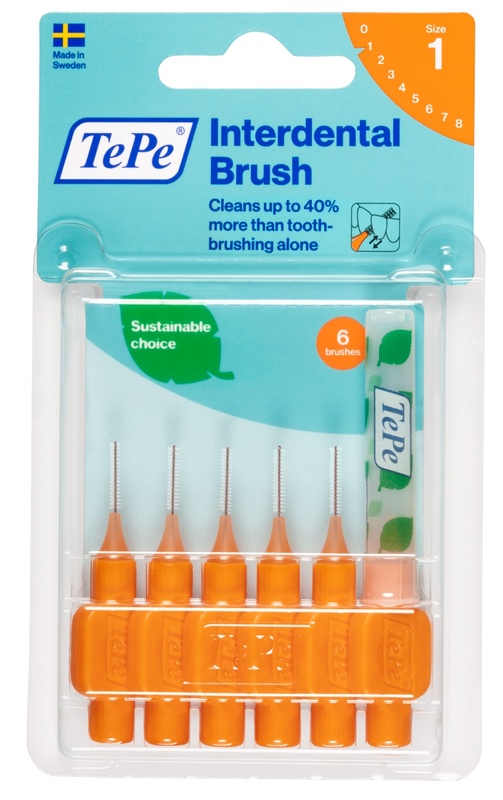 TEPE SCOVOLINO ARANCIONE 0,45 MM 6 PEZZI - latuafarmacia.org