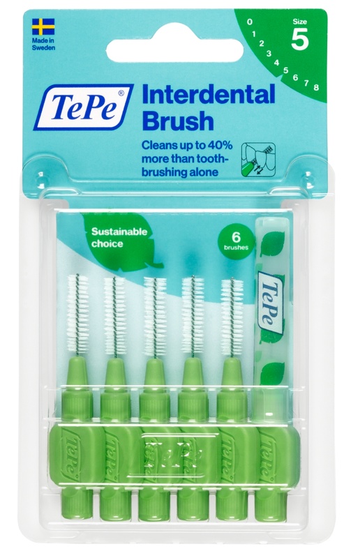 TEPE SCOVOLINO VERDE 0,8MM 6 PEZZI - latuafarmacia.org