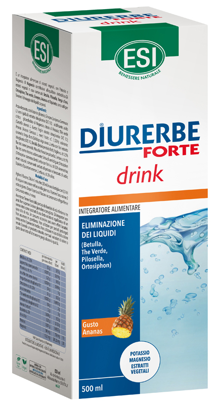 ESI DIURERBE FORTE DRINK ANANAS 500 ML - latuafarmacia.org