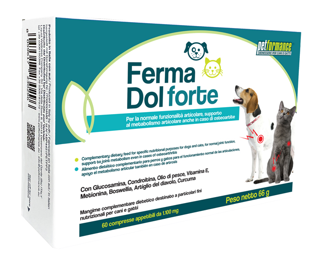 PETFORMANCE FERMA DOL FORTE 60 COMPRESSE - latuafarmacia.org