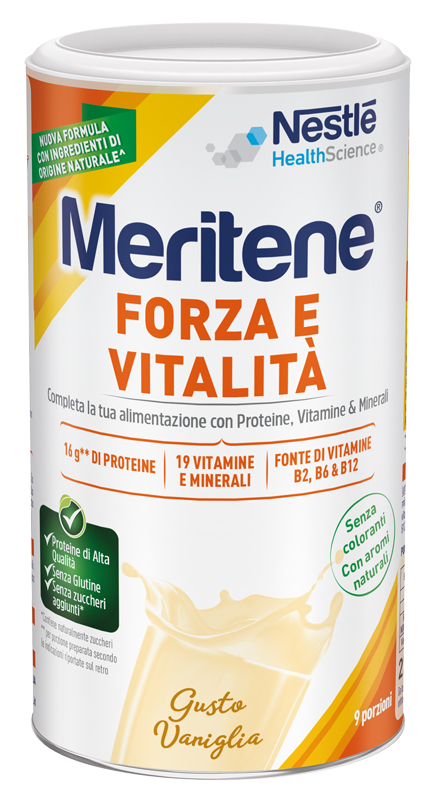 MERITENE FORZA E VITALITA' VANIGLIA 270 G - latuafarmacia.org