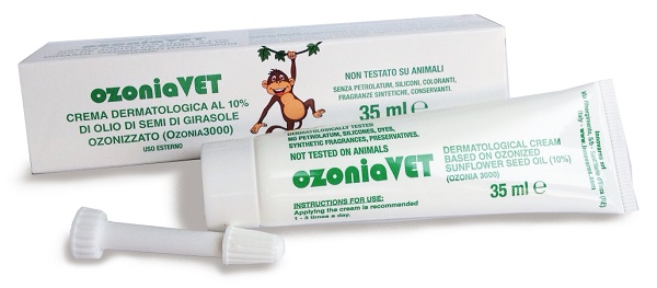 OZONIAVET CREMA DERMATOLOGICA VETERINARIA 35 ML - latuafarmacia.org