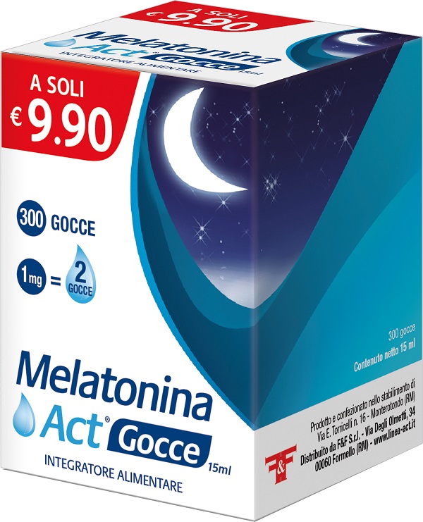 MELATONINA ACT GOCCE 15 ML - latuafarmacia.org