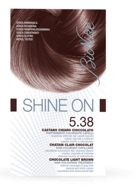 BIONIKE SHINE ON 5,38 CASTANO CHIARO CIOCCOLATO 125 ML - latuafarmacia.org