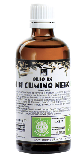 OLIO SEMI CUMINO NERO BIOLOGICO - latuafarmacia.org