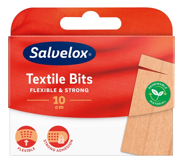CEROTTO SALVELOX TEXTILE BITS 10CM 10 PEZZI - latuafarmacia.org
