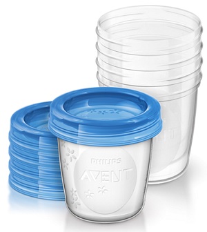 AVENT VASETTI VIA COPERCHIO 180 ML 5 PEZZI - latuafarmacia.org