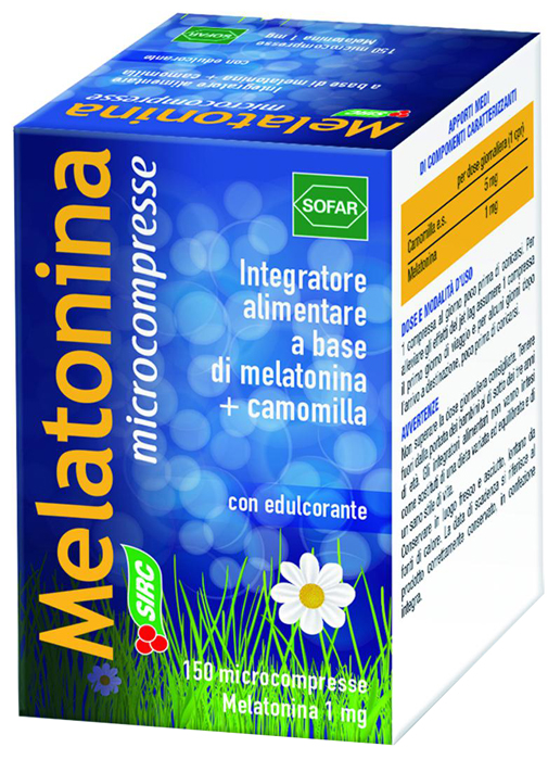 MELATONINA 150 MICROCOMPRESSE - latuafarmacia.org