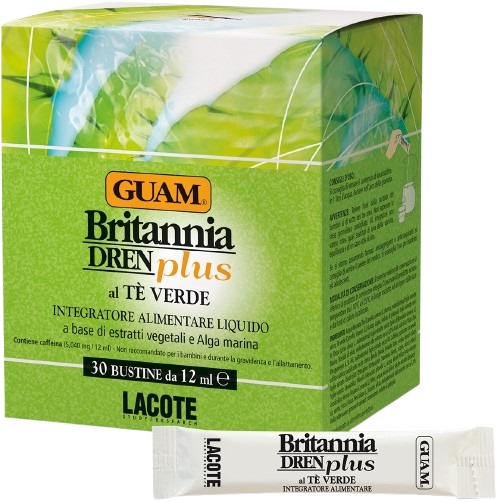 GUAM BRITANNIA DREN PLUS 30 BUSTINE DA 12 ML - latuafarmacia.org