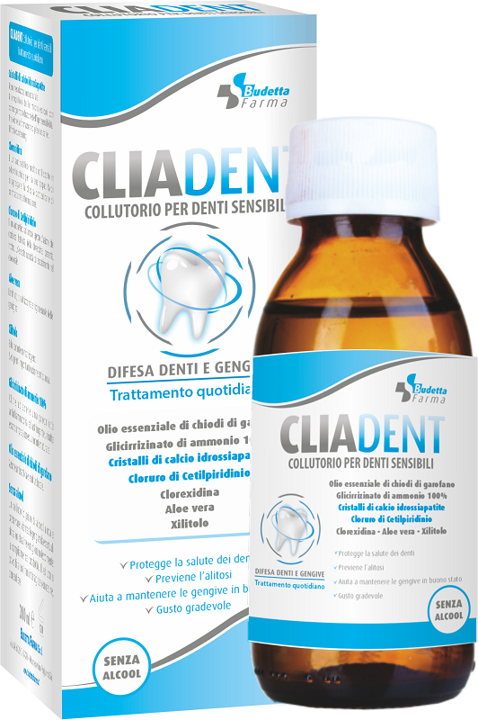 CLIADENT COLLUTORIO DENTI SENSIBILI 200 ML - latuafarmacia.org