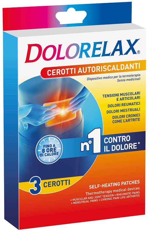 DOLORELAX CEROTTO EFFETTO CALDO 3 PEZZI - latuafarmacia.org